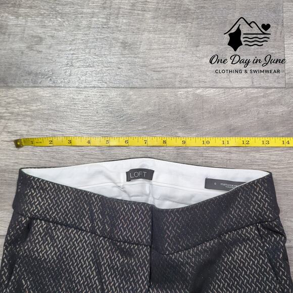 Loft Marisa Skinny Pants Size 0 - Picture 3 of 6